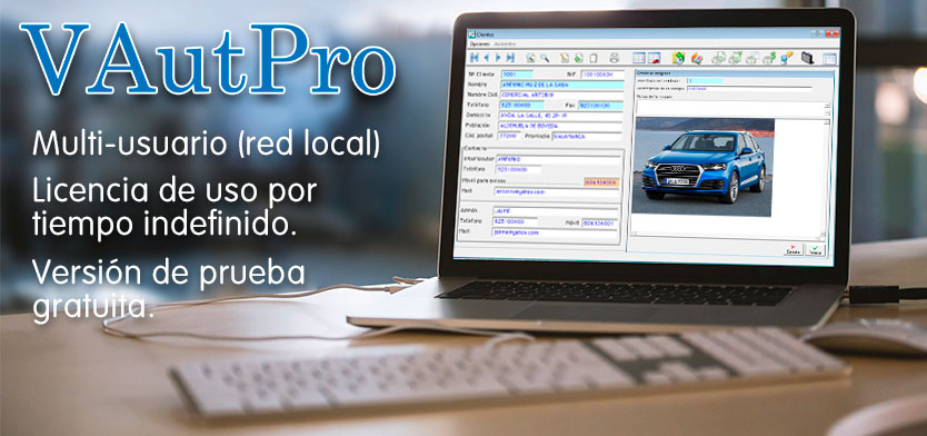 VAutPro: programa para la gestión de compra-venta de vehículos usados con licencia de uso indefinida.