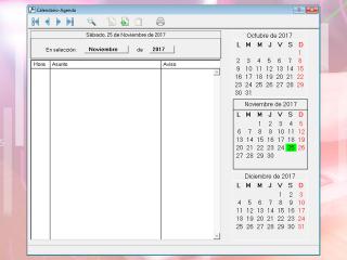 VAutpro: Calendario Agenda          Que nos permite el registro de las actividades programadas.